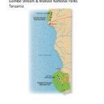 Map of Gombe Stream & Mahale National Parks in Tanzania