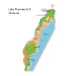 Map of Lake Manyara National Park in Tanzania