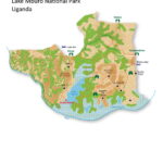 Map of Lake Mburo National Park in Uganda