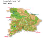 Map of Marakele National Park in South Africa